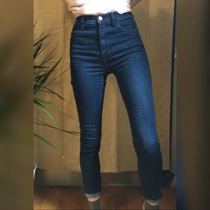 Madewell 10” high rise skinny jeans